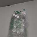 mDesign Refillable Glass Foaming Hand Soap Dispenser - Foam Soap Pump Bottle Container for Bathroom Counter Top - Decorative Foam Soap Dispenser - Malloy Collection - 2 Pack - Clear Frost/Chrome