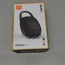 JBL Clip 5 - Ultra-Portable, Waterproof & Dustproof Bluetooth Speaker, Big Pro Sound with Punchy bass, Integrated Carabiner, Up to 12 Hours of Play, Made in Part with Recycled Materials (Black)