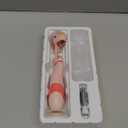 Papablic Toddler Sonic Electric Toothbrush Kids for Ages 1-3 Years, Baby Electric Toothbrush with Cute Unicorn Cover and Smart LED Timer, 4 Brush Heads (Doris)