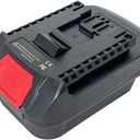 Battery Adapter for Bosch 18V Lithium-Ion Cordless Tool, Compatible with Dewalt 20V Max/ Milwakee M18 18V Li-ion Battery Convert to Bosch 18Volt Compact Lithium Batteries BAT608 BAT609 BAT612 BAT618