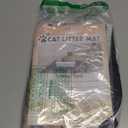 Lukamoo® Cute Cat Litter Mat (30’’x20’’), Large/L, for Kitty Litter & Cute Cat Litter Box, Litter Trapping Mat (Brown Tabby)