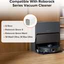 roborock 6 Packs Disposable Dust Bags for QrevoEdge2, QrevoSPro, QrevoCurv2Flow, QV35A, Saros10 & Saros20series, QrevoCurv, QrevoEdgeS5A, QrevoSlim, S8MaxUltra, QrevoMaxV, QRevo series Robot Vacuum
