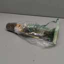 Clever Creations Brown Fur 14 Inch Traditional Wooden Nutcracker, Festive Christmas Dcor for Shelves and Tables