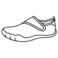 Water shoes, 10, Grey 