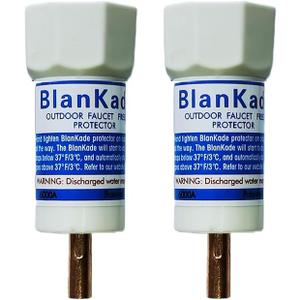 BlanKade Outdoor Faucet Freeze Protector for Outdoor Faucets That are Exposed to Freezing Temperatures,Outdoor Faucet Freeze Protector| Durable Replacement for Faucet Covers for Winter ((2 Pack))