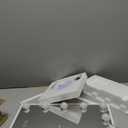 FENCHILIN Lighted Makeup Mirror Hollywood Mirror Vanity Makeup Mirror with Light Smart Touch Control 3Colors Dimmable Light Detachable 10X Magnification 360Rotation(White)