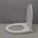 TOTO SoftClose Slow Close Elongated Toilet Seat and Lid, Cotton White - SS124#01