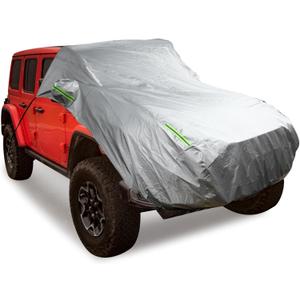 Front Half Car Cover Waterproof 280x120cm Outdoor Half Cover for Car Aluminum Film Cotton Silver Tone Auto Replacement Parts
