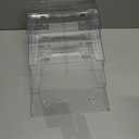 KTRIO Acrylic Brochure Holder 8.5x11 Inch, 3 Tier Literature Display Stand Clear Magazine Holder with Removable Divider for 4-inch Pamphlet, Flyers, Trifold Booklet, Wall Mount & Countertop, 1 Pack