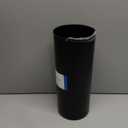 iDesign Freestanding Bathroom Toilet Paper Storage Holder with Lid for 3 Extra Rolls, Matte Black (Pack of 1)