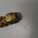 Air Conditioning Copper Pipe Extension - 1/4" Flare Nut Double Connector, Intermediate Connection Head, Free Solder, Fits 1/4"