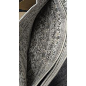 FMFUNCTEX 6x9 Washable Area Rug Blue Vintage Neutral Distressed Large Non Slip Carpet for Living Room Bedroom Soft Low Pile Indoor Mat Retro Floral Throw Rug for Dining Room Kitchen Office Nursery