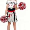 Cheerleaders Costume for Girls, Halloween Costume for Kids, Gifts for Cheerleaders & Dress Parties (Toddler)