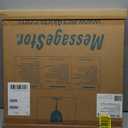 ECR4KIDS MessageStor Magnetic Dry-Erase Glass Board with Magnets, 17.5in x 17.5in, Wall-Mounted Whiteboard, Botanical, 2-Pack