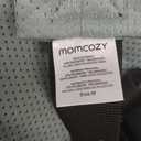 Momcozy Adjustable Buckle Baby Wrap Carrier Cooling Air-Mesh, Easy to Wear Baby Carrier Sling, Baby Carriers Newborn to Toddler 8-35lbs, Suit for Waist 30-47inch, Medium Grey Green
