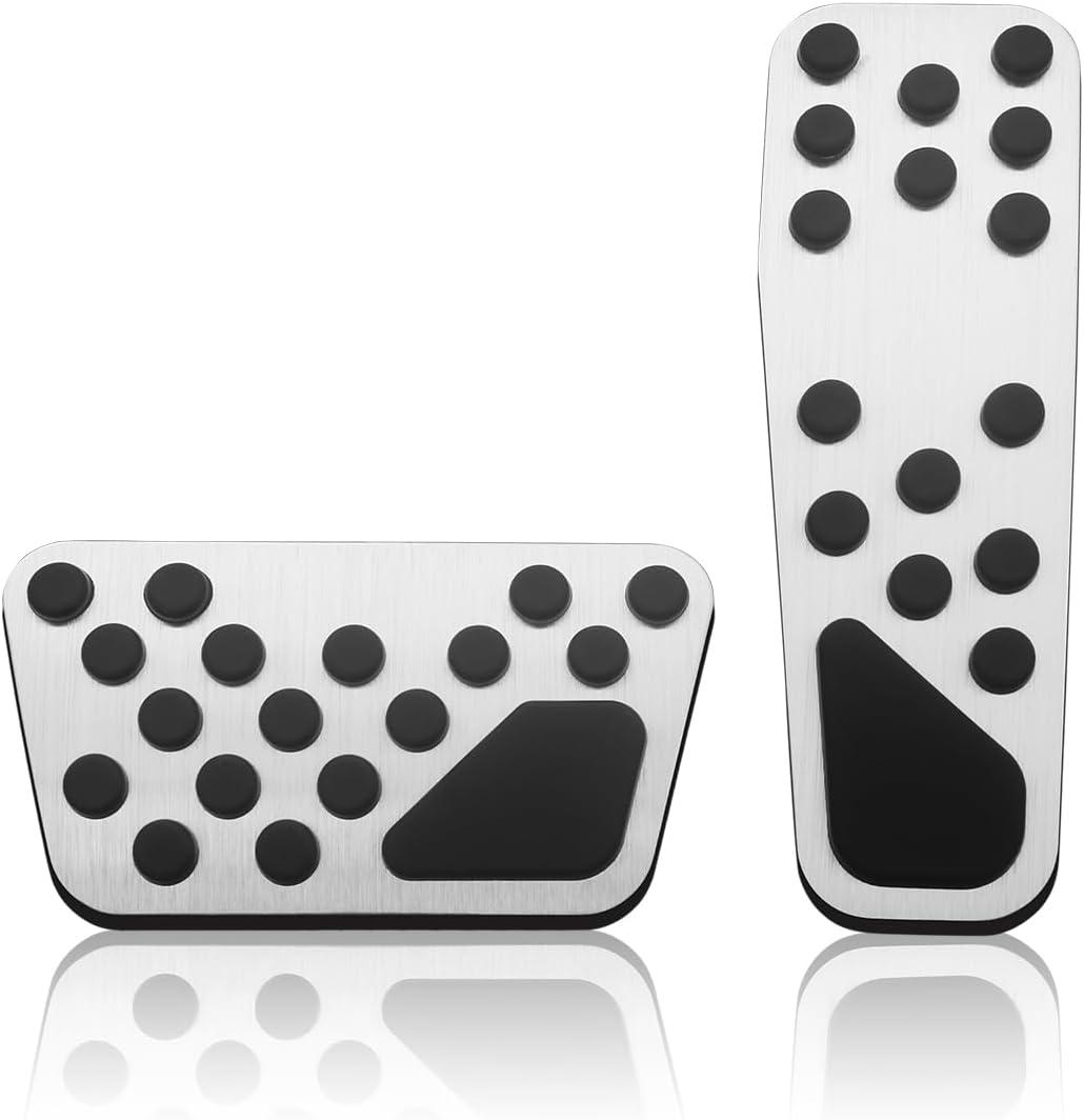 Foot Pedal Cover Compatible for Dodge Challenger 2008-2024, for Dodge Charger 2011-2023 Accessories, Compatible for for Chrysler 300/300C 2009-2019 Gas and Brake Pedal Cover Interior Parts