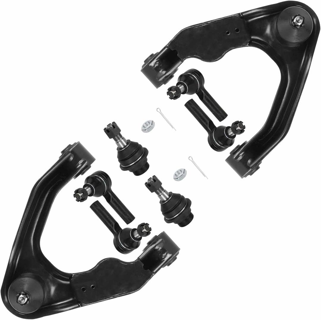 8PCS Front Upper Control Arms Suspension Kits Fits for Nissan Frontier 2000 (2.4L 3.3L Only Fit for 4WD) 2001 2002 2003 2004, For Nissan Xterra 2000 2001 2002 2003 2004