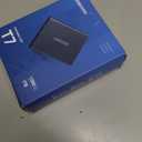 Samsung T7 Portable SSD, 1TB External Solid State Drive, Speeds Up to 1,050MB/s, USB 3.2 Gen 2, Reliable Storage for Gaming, Students, Professionals, MU-PC1T0T/AM, Gray