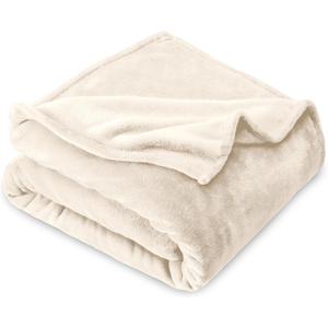 Bare Home Fleece Blanket - King - Vanilla - Lightweight Throw for Bed, Sofa, Couch, Movie Night, Camping, and Travel - Microplush - Ultra Soft Warm Blanket (King, Vanilla) Bare Home Fleece Blanket - King - Vanilla - Lightweight Throw for Bed, Sofa, Couch, Movie Night, Camping, and Travel - Microplush - Ultra Soft Warm Blanket (King, Vanilla)