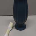 Cemetery Vases with Spikes,Grave Vases for Cemetery with Metal Spikes and Drainage Holes,Grave Flower Holder for Headstones Memorial Gifts Loss of Loved One (Blue)