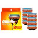 Gillette Fusion5 Razor Refills for Men, 8ct Cartridges, Lubrication Strip, Precision Trimmer for Men, 5-Bladed Refill Blades for Close Shave
