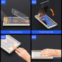 Privacy Screen Protector 3 Pack for iphone 16 Pro Max, Degradable Dust Free Cabin Easy Installation, Designed for iphone, Auto Positioning, Privacy Protection, 9H+ Hardness