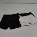 Calvin Klein Boys Underwear 4 Pack Boxer Brief Value Pack Black White Basics Medium