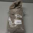 Levoberg Waterproof Square Ottoman Cover Large Square Folding Storage Ottoman Bench Slipcovers Footrest Stool Covers Oversized Ottoman Coffee Table Covers Cube with Elastic Bottom L Taupe