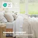 Bedsure Oversized King Comforter Set 4 Piece, Beige Boho, All-Season