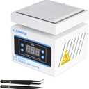 110V 360W Soldering Hot Plate, Electric Hot Plate, LED Microcomputer Electric Preheat Soldering Station Welder Hot Plate Rework Heater Lab 100X100mm (3.94 * 3.94in) Plate