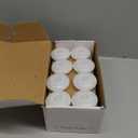 Homemory 24 Pack 3 Flameless Led Floating Candles, 200 Hour White Battery Operate Waterproof Tealights for Cylinder Vases, Centerpieces at Wedding Decor, Party, Pool