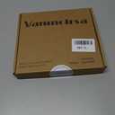 Women's V-Neck Ruffle Design Polo Shirts Short Sleeve Collared Loose Casual Tunic Blouses with Pocket (Blue, XXL)