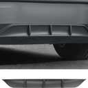 Rear Diffuser for Telsa Model Y Juniper 2025-2026 Without DrillingTrunk Decoration Accessories Model Y Juniper Rear Bumper Molding Protector Lip Made of PP Material (Matte Carbon Fiber)