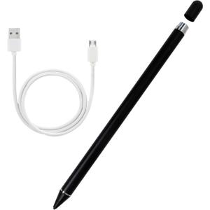 Universal Stylus Pen Drawing Tablet Capacitive Screen Multicolor Caneta Touch Pen Smart Pencil Accessories Capacitive Pen(Black)