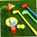 Garneck Kids Golf Toy Set Plastic Clubs for Toddlers 1-3 Early Educational Mini Golf Set for Indoor Outdoor Play