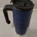 HAUSHOF 24 oz Travel Mug Steel Double Wall Vacuum Insulated Spill Proof Tumbler