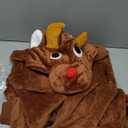 Halloween Christmas Unisex Kids Flannel Cosplay Onesie Costume Outfit Suit, Large