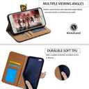 Case for Galaxy S20 - Pug Leather Flip Case with Card Slot and Kickstand (Funny Pug Dog)