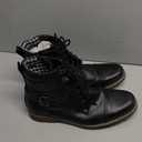 Bruno Marc Men's Motorcycle Combat Boots Zipper Biker Boot (13, Black)