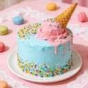 Easter Rainbow Nonpareils Sprinkles for Cake Decorating, 150g/5.29oz, Rainbow Sugar Sprinkles, Cake Decorations & Cupcake Toppers, Easter, Holiday, Wedding, Birthday, Party Supplies (EXP 01/17/27)