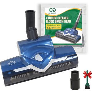 EZ SPARES Universal Vacuum Cleaner Floor Brush Head,Vacuum Cleaner Brush 1 1/4 Inch 32mm,Replacement for Most Vacuum,Hoover Eureka Royal, Rainbow Kenmore,Shop Vac,Christmas Newyear Gift(Blue)