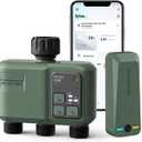 Diivoo WiFi Sprinkler Timer 3 Zone, Water Timer for Garden Hose Via APP 492ft, Smart Irrigation Controller Compatible with Alexa and Google & Rain Delay, Automatic Watering System for Tap Faucet Valve