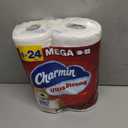 Charmin Ultra Strong Toilet Paper, 6 Mega = 24 Regular Rolls, 2-Ply, White