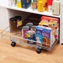 Expandable Rolling Metal Basket by Chef's Pride