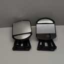 Towing Mirrors, Mirror Extensions For Towing, 360 Degree Rotation Clip-on Dual View Tow Mirrors for Vehicle Car Truck Trailer, 2pcs