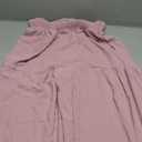 GRECERELLE Wide Leg Pants for Women Womens Cotton Summer Palazzo Pants Pink-L Sweet Blush Pink Palazzo Pants for Cute Romantic Date Brunch Casual Feminine Soft Summer Style, Size L