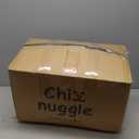 Human Dog Bed for Adult - Luxury Faux Fur Giant Size Dog Bed with Portable Handle, Egg Orthopedic Foam with Blanket, 72"x40"x10", Brown