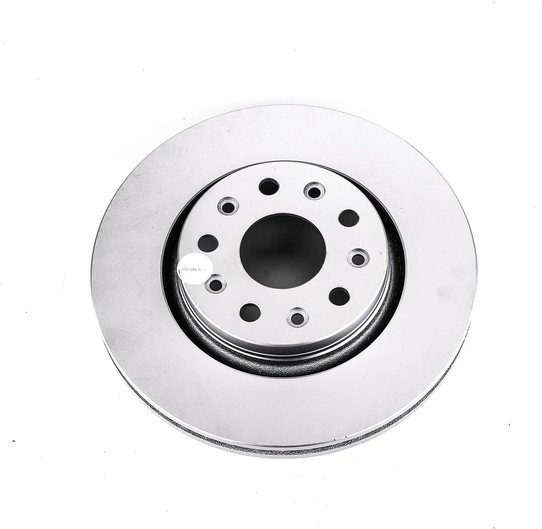 Power Stop AR8386EVC Evolution GEOMET Coated Front Brake Rotor For Jeep Gladiator 2020-2023, Jeep Wrangler 2018-2023 [Model Specific]