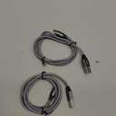 etguuds USB to USB C Cable 3ft, 2-Pack USB A to Type C Charger Cord Fast Charging for Samsung Galaxy A17 A16 A15 A26 A36 A56, S25 S24 S23 S22 S21 S20 S10 Note 20, for iPhone 17 16 15, Moto, Gray