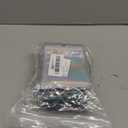 100 Pack Resealable Holographic Bags for Small Business, Iridescent Mylar Bags with Clear Front Smell Proof Foil Packing Pouches for Multipurpose Storage (3.1 X 5.1 inches)